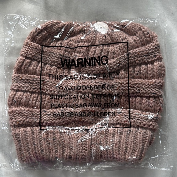 C.C Indi Pink Knit Beanie - Picture 5 of 7